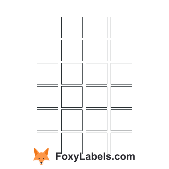 Avery 5408 Template Google Docs & Google Sheets Foxy Labels