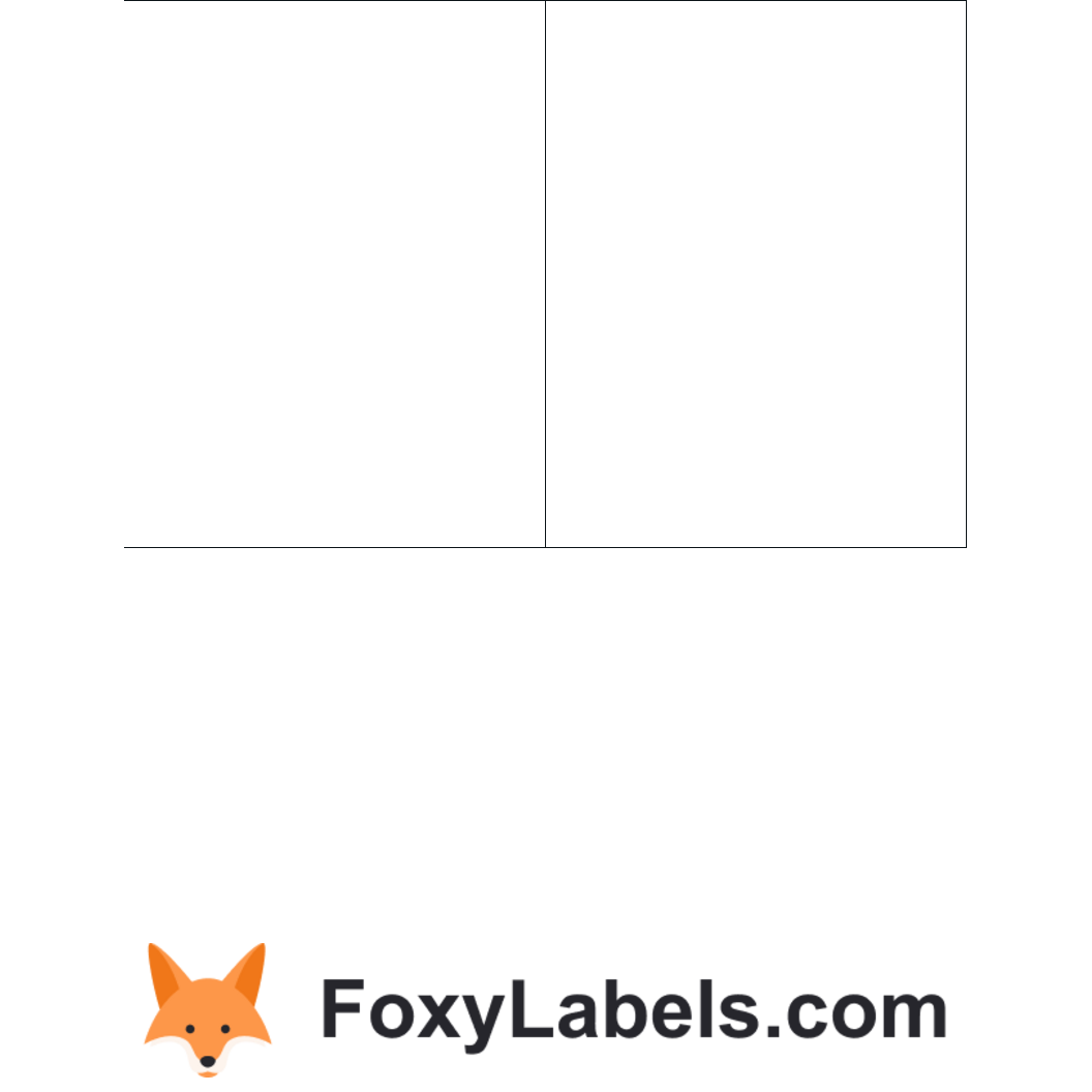 Avery 8387 Template Google Docs & Google Sheets Foxy Labels