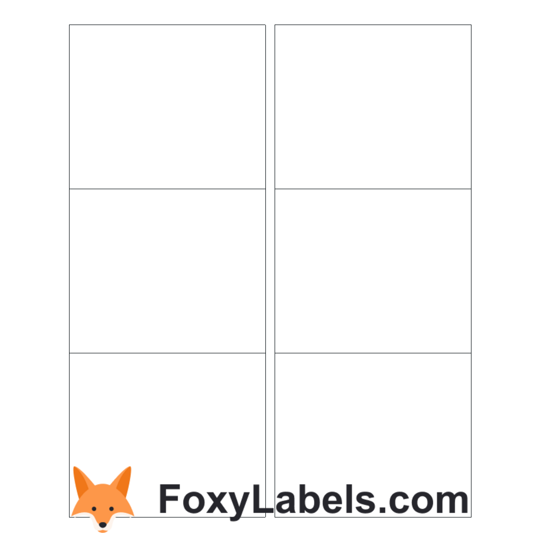 Avery 8464 Template Google Docs & Google Sheets Foxy Labels