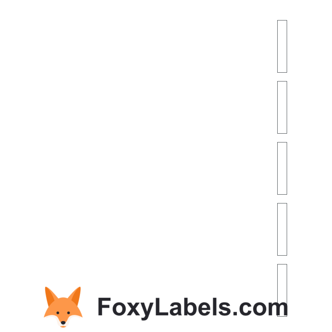 Avery® 16740 label template for Google Docs