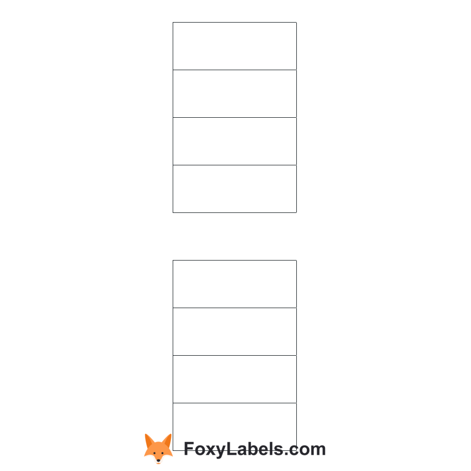 Avery® 2160 label template for Google Docs