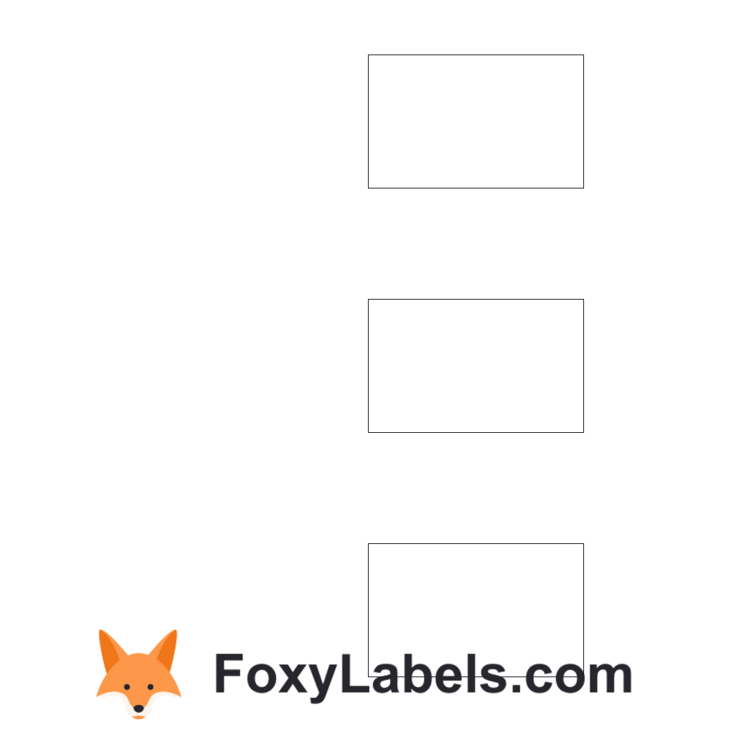 Avery® 5361 label template for Google Docs