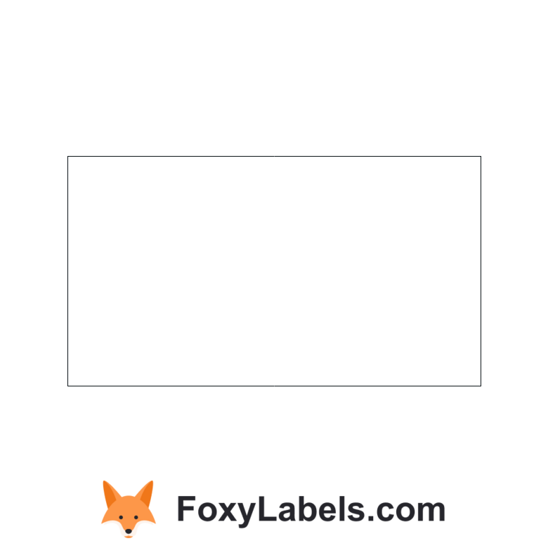 Template for Google Docs compatible with Envelopes A8