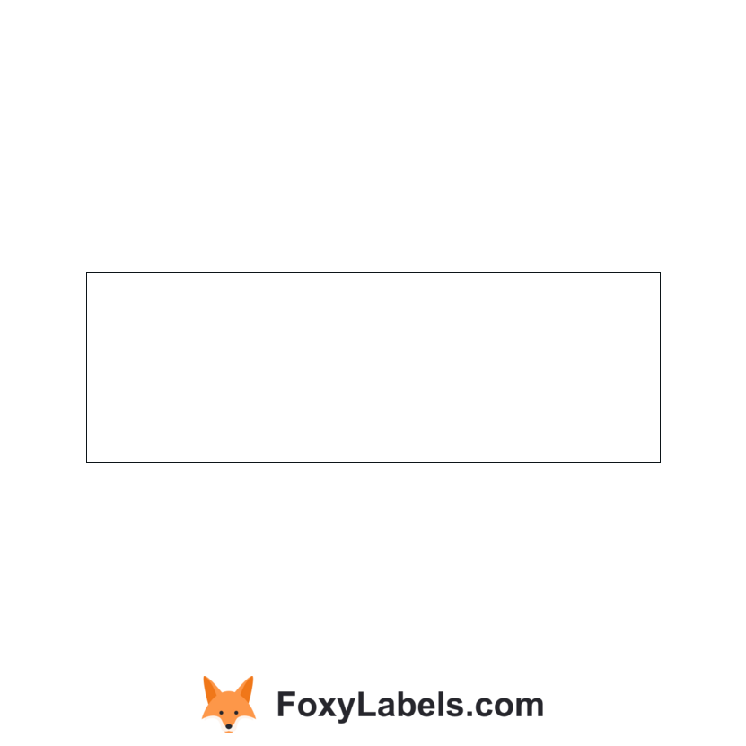 Envelopes DL label template for Google Docs