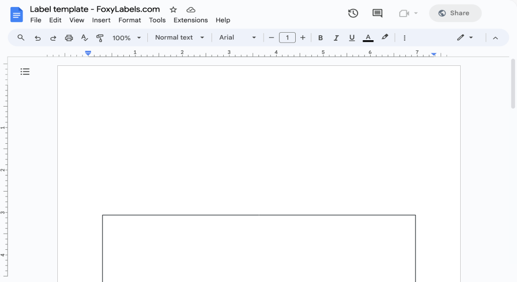 Template for Google Docs compatible with Envelopes ITALIAN