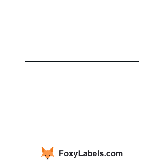 Template for Google Docs compatible with Envelopes SIZE 6 3/4