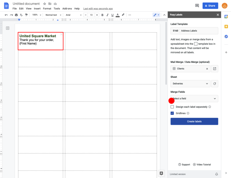 How to Make Labels in Google Docs in 2022