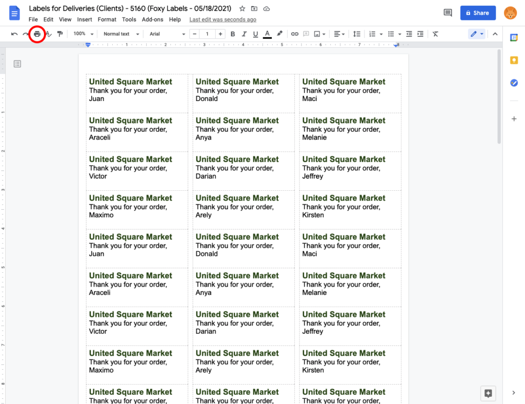 How to Make Labels in Google Docs in 2022