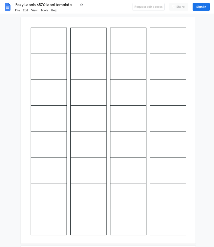 Avery 6570 Template Google Docs Google Sheets Foxy Labels